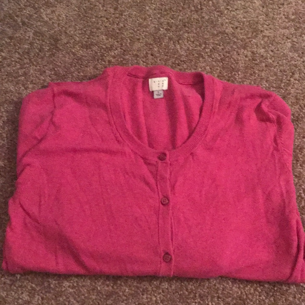 Long-Sleeve Cardigan Sweater